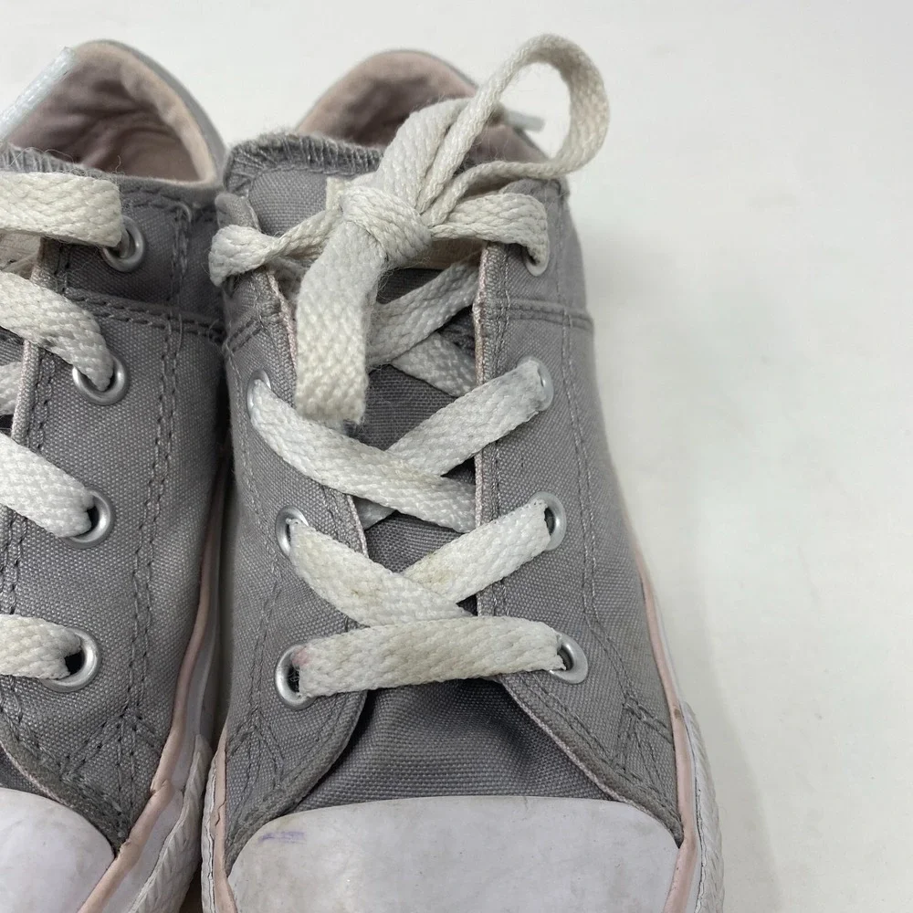 Converse Shoes Chuck Taylor One‎ Star Sneaker Gray and Pink Toddler Girl Size 9